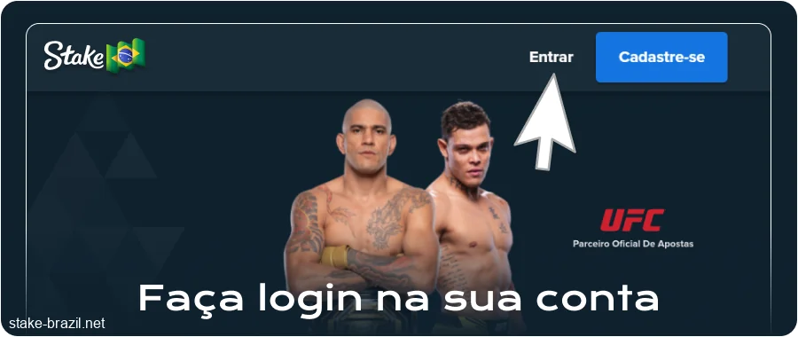 Acesse sua conta Stake Brasil